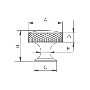 premium brass cabinet knob with durable design for furniture doors and drawers