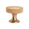 premium brass cabinet knob with round head for furniture doors and drawers