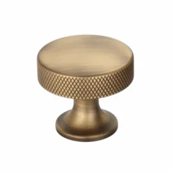 premium brass cabinet knob with round head for furniture doors and drawers