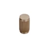 brass round cabinet cylinder knob for furniture doors and drawers