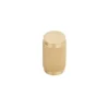 brass round cabinet cylinder knob for furniture doors and drawers