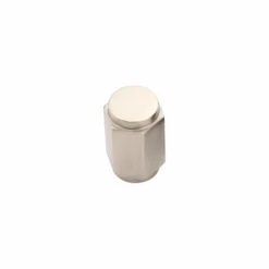 brass square small cylinder knob for furniture doors and cabinets