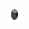 brass square small cylinder knob for furniture doors and cabinets