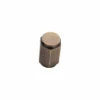 brass square small cylinder knob for furniture doors and cabinets