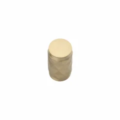 brass round cabinet knob compact decorative for furniture doors and drawers