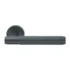 brass lever door handle with escutcheon for interior and main doors