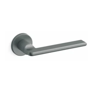 Brass Lever Handle 155mm in Graphite British Hardware
