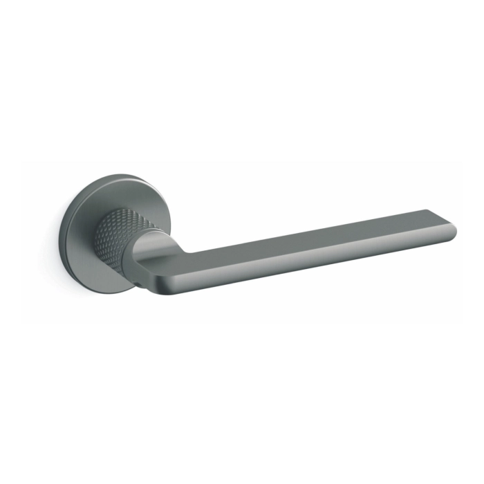 Brass Lever Handle 155mm in Graphite British Hardware