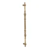 brass Cleopetra door pull handle for home doors, office doors, interior doors, premium hardware