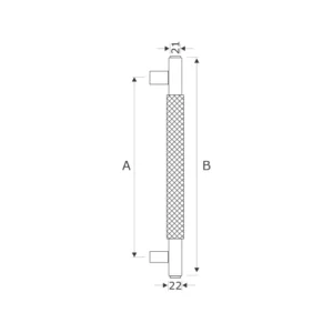 knurled brass door pull handle with premium grip for modern main doors
