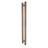 EuroArt brass door pull handle for main doors and glass doors