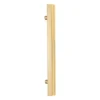 brass side grooves door pull handle for home doors, office doors and interior doors, premium hardware