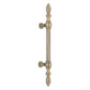Brass Ardea door pull handle for main doors
