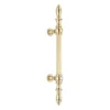 Brass Ardea door pull handle for main doors