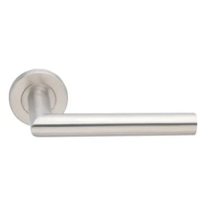 Stainless Steel Lever 135mm in Satin Stainless Steel EuroArt British Hardware