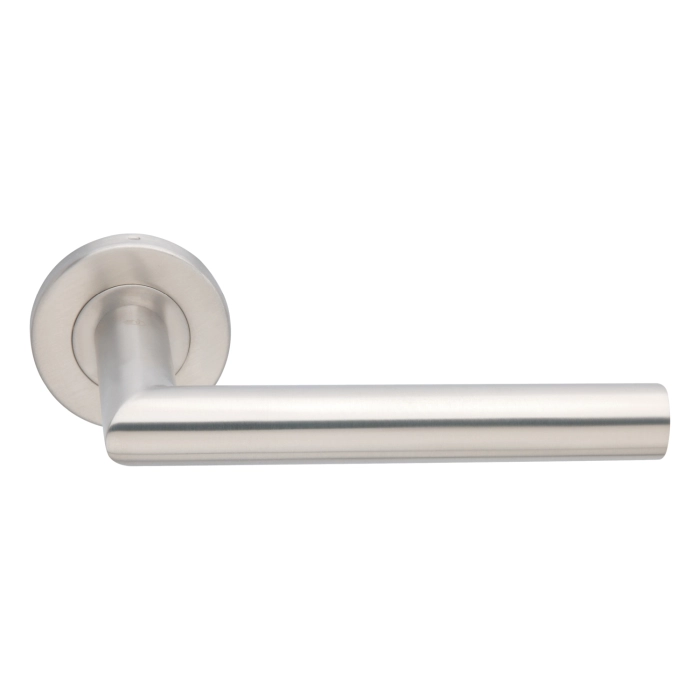 Stainless Steel Lever 135mm in Satin Stainless Steel EuroArt British Hardware