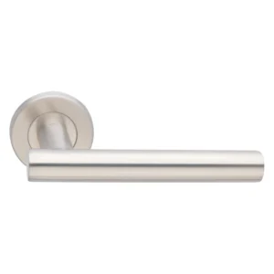 Stainless Steel Lever 135mm in Satin Stainless Steel EuroArt British Hardware