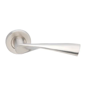 EuroArt Stainless Steel Lever 127mm Satin Stainless Steel British Hardware