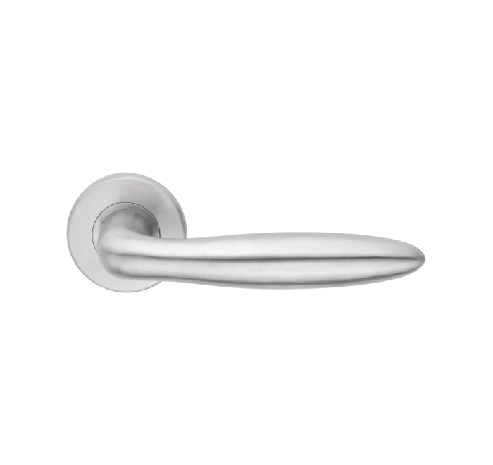 Satin Stainless Steel Lever Handle