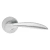 EuroArt Stainless Steel Lever 128mm Satin Stainless Steel British Hardware