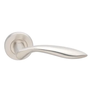 EuroArt Stainless Steel Lever 135.5mm Satin Stainless Steel British Hardware