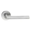 EuroArt Stainless Steel Lever 130mm Satin Stainless Steel British Hardware