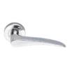 EuroArt Stainless Steel Lever 126mm Polished Stainless Steel British Hardware