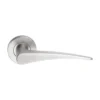 EuroArt Stainless Steel Lever 126mm Satin Stainless Steel British Hardware