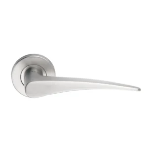 EuroArt Stainless Steel Lever 126mm Satin Stainless Steel British Hardware