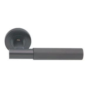 EuroArt Stainless Steel Lever 126mm Matt Black British Hardware