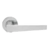 EuroArt Stainless Steel Lever 128mm Satin Stainless Steel British Hardware