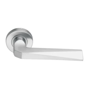 EuroArt Stainless Steel Lever 126mm Satin Stainless Steel British Hardware