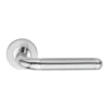 EuroArt Stainless Steel Lever 135mm Satin SS Polished SS British Hardware