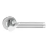 EuroArt Stainless Steel Lever 130mm Satin SS Polished SS British Hardware