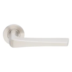 EuroArt Stainless Steel Lever 140mm Satin Stainless Steel British Hardware