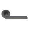 EuroArt Stainless Steel Lever 135mm Matt Black British Hardware
