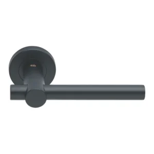 EuroArt Stainless Steel Lever 140mm Matt Black British Hardware