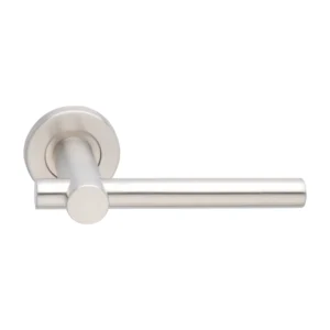 EuroArt Stainless Steel Lever 140mm Satin Stainless Steel British Hardware