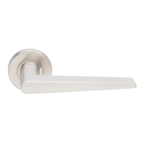 EuroArt Stainless Steel Lever 129mm Satin Stainless Steel British Hardware