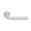 EuroArt Stainless Steel Lever 139mm Satin Stainless Steel British Hardware