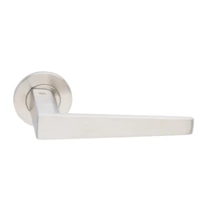 EuroArt Stainless Steel Lever 128mm Satin Stainless Steel British Hardware