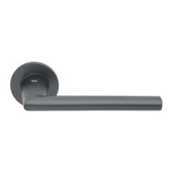 EuroArt premiour modern entrance door lever handle with escutcheon