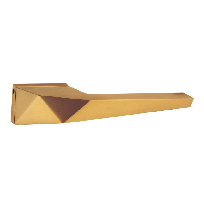 lever handle on square rose with escutcheon for doors, suitable for home doors, office doors, interior doors, premium stainless steel hardware