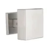 square stainless steel mortice knob with rose for interior and exterior doors