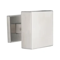 square stainless steel mortice knob with rose for interior and exterior doors