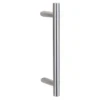 Stainless steel T bar door pull handle for doors