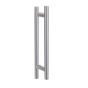 Stainless steel T bar door pull handle for doors