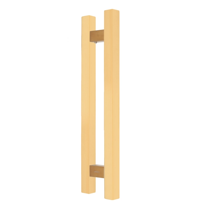 Satin Brass PVD Back-to-Back Door Pull Handle
