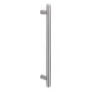 Stainless steel oval T door pull handle for modern doors