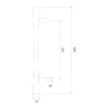 EuroArt stainless steel Prive solid door pull handle for main doors and glass doors
